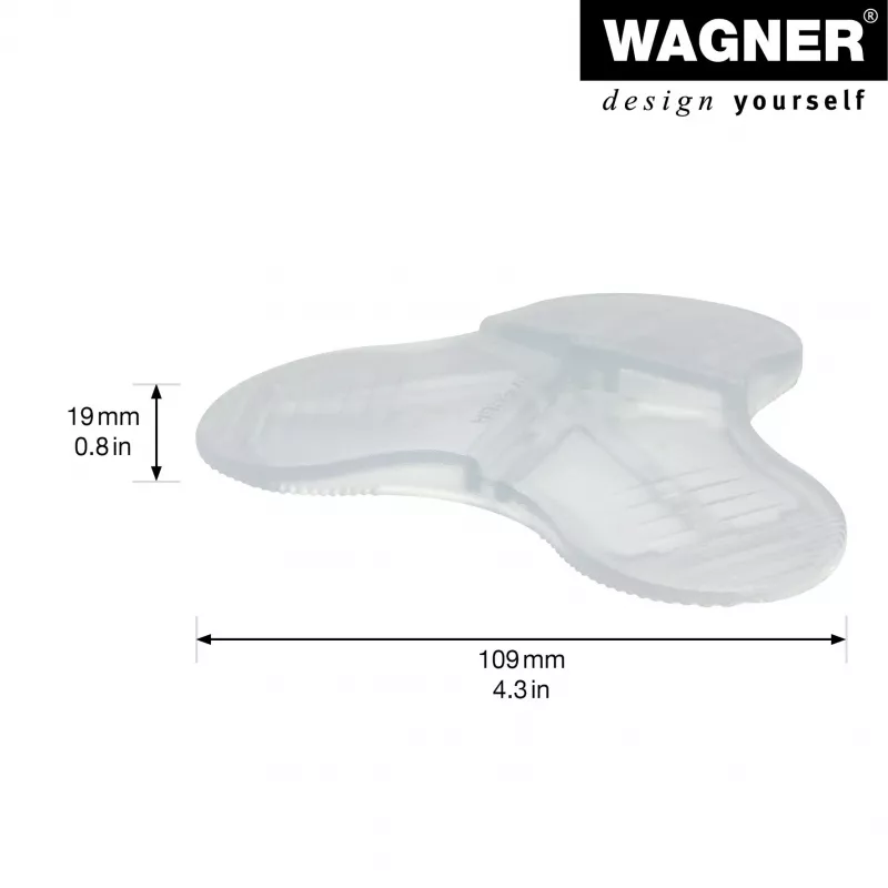 Wagner Design Yourself EH 6985 tope de puerta autoadhesivo transparente 15698501