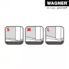 Wagner Design Yourself EH 6985 tope de puerta autoadhesivo transparente 15698501