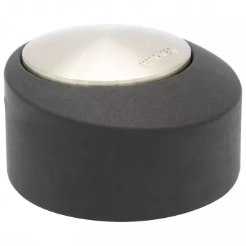 Wagner Design Yourself EH 5181 tope de puerta de suelo, zamak con tope de goma, níquel mate, 50 mm 15518111