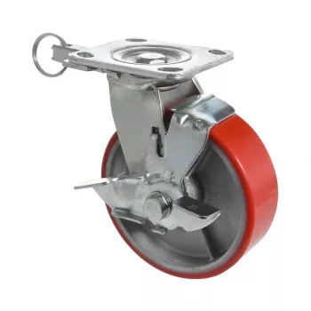 Wagner design yourself rueda giratoria de carga pesada RO 0115 rojo 100 mm 150 kg 4011501
