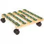 WAGNER design yourself rodillo para plantas GH0653 cuadrado madera 29x8 cm 20065301