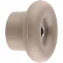 Wagner design yourself DOT gancho de perchero, taupe, 1 gancho, zamak, montaje por tornillo 17022121