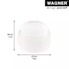Wagner design yourself EH 5220 tope de puerta plástico transparente 15522011