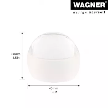 Wagner design yourself EH 5220 tope de puerta plástico transparente 15522011