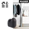 Wagner design yourself PILL gancho de perchero, 1 gancho, negro, aluminio, montaje en pared, 40 mm 17040221