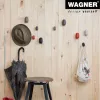 Wagner design yourself PILL gancho de perchero, 1 gancho, negro, aluminio, montaje en pared, 40 mm 17040221