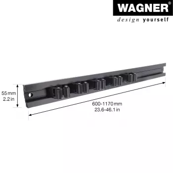 Wagner design yourself soporte de pared WH 2096 negro (15209611)