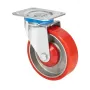 Wagner design yourself rueda giratoria de carga pesada RO 0125 rojo (4012501)