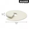 Wagner Design Yourself EH 6979 tope de puerta de plástico blanco autoadhesivo 15697901