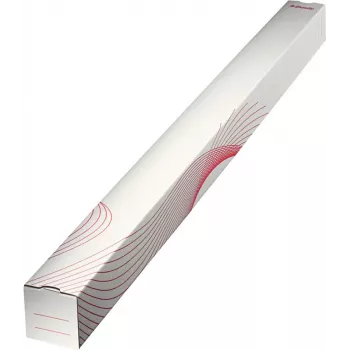 LEITZ Esselte fundas plegables cuadradas de cartón 75 x 75 mm, 1100 mm de longitud, cartón ondulado, apilables, para envío postal y archivo, 10 uds. (20958)