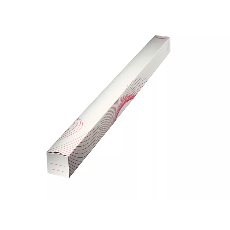LEITZ Esselte fundas plegables cuadradas de cartón 75 x 75 mm, 1100 mm de longitud, cartón ondulado, apilables, para envío postal y archivo, 10 uds. (20958)