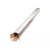 LEITZ Esselte fundas plegables cuadradas de cartón 75 x 75 mm, 1100 mm de longitud, cartón ondulado, apilables, para envío postal y archivo, 10 uds. (20958)