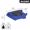 Wagner ROLLY MM 3171 20317101 plataforma de transporte, hasta 200 kg, azul