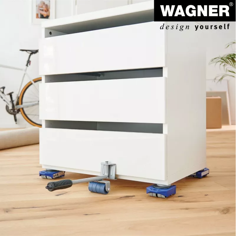 Wagner ROLLY MM 3171 20317101 plataforma de transporte, hasta 200 kg, azul