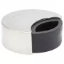 Wagner design yourself EH 5151 tope de puerta de zamak con tope de goma, cromado, Ø50 mm, para atornillar, plata 15515111