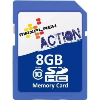 MEMORYSOLUTION MAXFLASH tarjeta SDHC 8GB Action Class 10, Retail SD8GHCCL10M-R