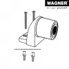 Wagner design yourself EH 5001 tope de puerta de zamak y plástico (15500111)