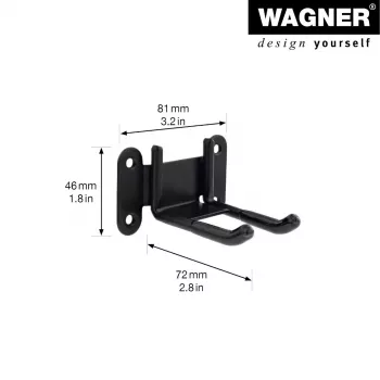 Wagner design yourself soporte de pared WH 2092 negro (15209201)
