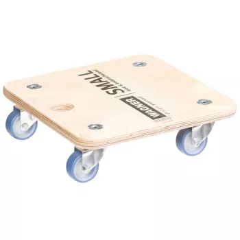 Wagner design yourself rueda de transporte MM 1353 abedul 29,0 x 29,0 x 8,6 cm hasta 250 kg (20135301)
