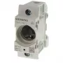 Siemens 5SG17021 portafusibles D02 1 polo 63A, 400V AC, fijación por tornillos, gris