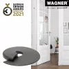 Wagner design yourself EH 6981 tope de puerta, autoadhesivo, transparente, TPE, 38 mm de diámetro, 22 mm de altura 15698101
