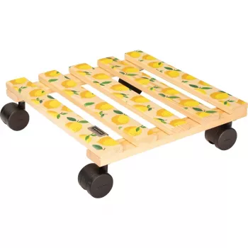 WAGNER design yourself carro para plantas GH0644 motivo cuadrado de madera 29 x 8 cm, 1 ud. 20064401