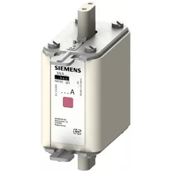 SIEMENS 3NA7836 cartucho fusible NH00 160A 500VAC/250VDC gL/gG con indicador frontal