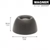 Wagner design yourself EH 5200 tope de puerta de goma 15520011