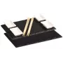 Kesper set de bandejas de servir de madera de acacia, 2 uds., 30 x 15 x 1,5 cm, natural aceitado