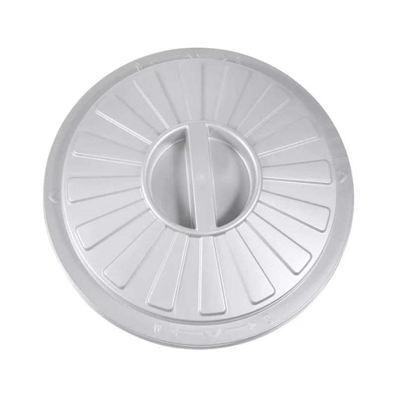 Cubo de basura KEEEPER Mats 23L Maxi Ø36x42cm Plata