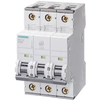 SIEMENS 5SY6325-7 Interruptor automático C25A 3 polos 6kA 400V AC