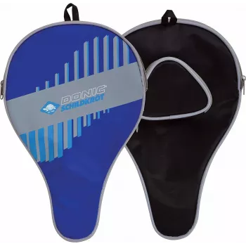 DONIC SCHILDKRÖT Funda clásica para palas de tenis de mesa, azul, para 1 pala y 3 bolas, poliéster 818508