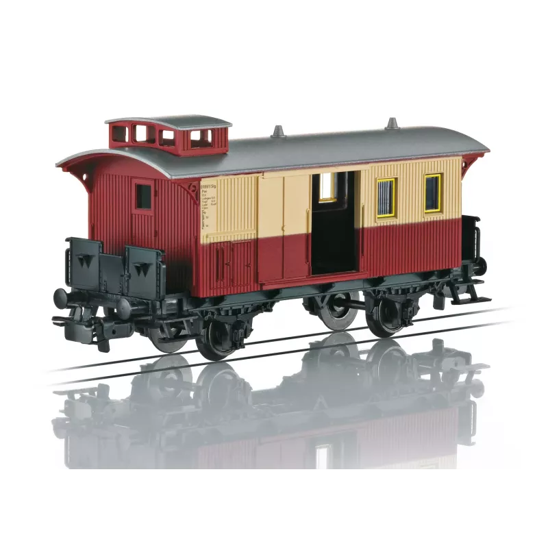 Märklin 4108 H0 coche de viajeros de 2.ª clase Schürzenwagen DB época III-IV
