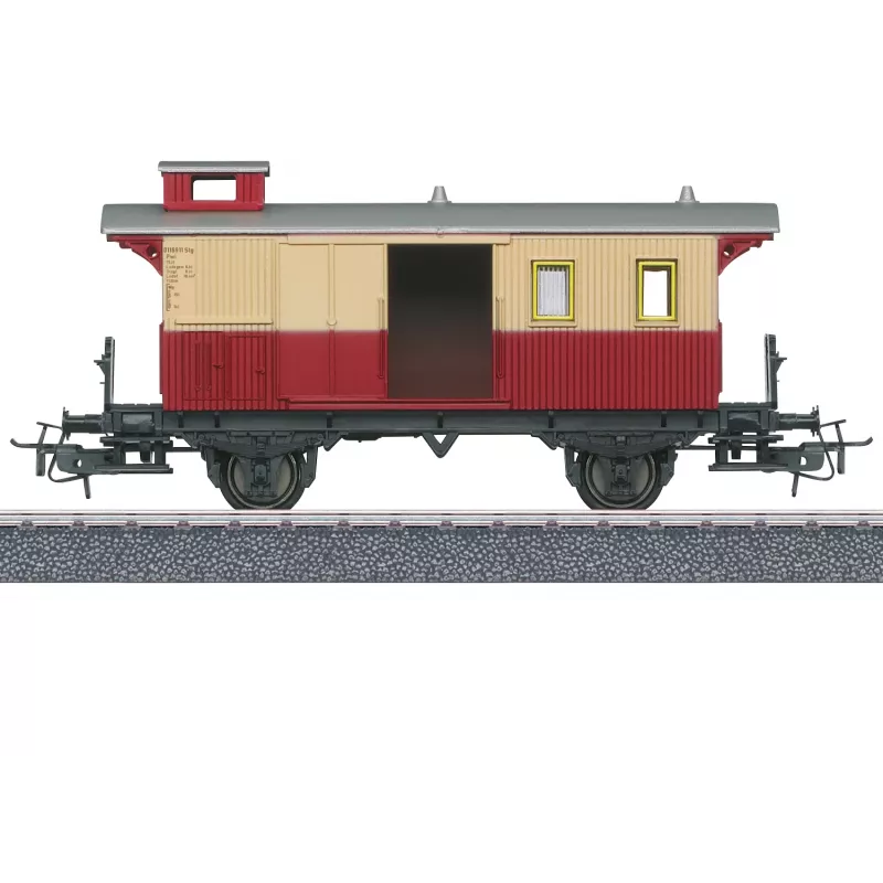 Märklin 4108 H0 coche de viajeros de 2.ª clase Schürzenwagen DB época III-IV