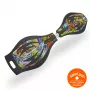 SCHILDKROT waveboard Good Vibes Graffiti tabla grande de plástico con superficie antideslizante 510801