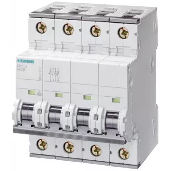 Siemens 5SY66166 interruptor automático 3P+N B16 16A 6kA 230/400V AC