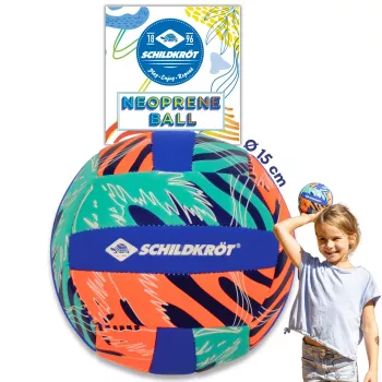 SCHILDKROT minivóley playa de neopreno talla 2 superficie textil blanda resistente al agua salada 970342