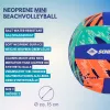 SCHILDKROT minivóley playa de neopreno talla 2 superficie textil blanda resistente al agua salada 970342