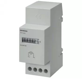 Siemens 7KT5811 contador de energía monofásico, kWh, 230V, 32A, salida de impulsos, carril DIN