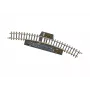 Märklin escala Z 8529 vía curva R1 radio 195,9 mm 15° - 1 pieza