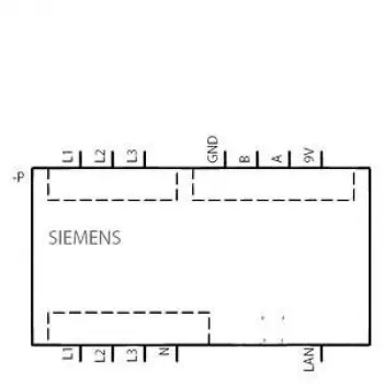 Siemens 7KT1260 Temporizador digital, 1 canal, programa diario/semanal, carril DIN, 230 V AC