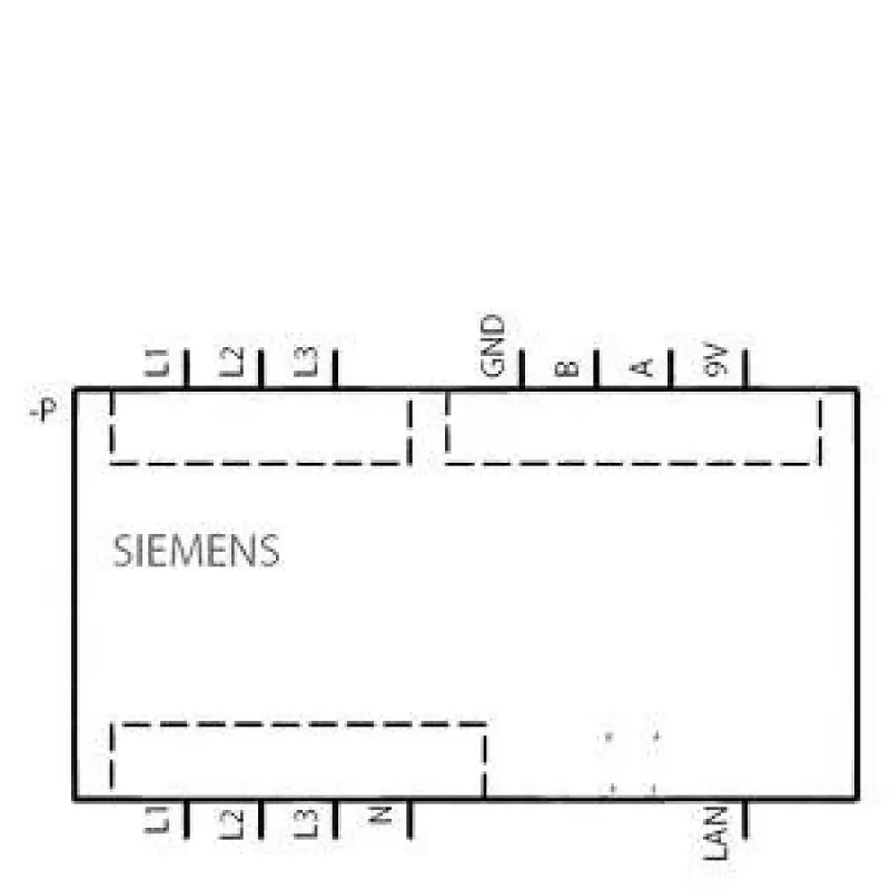 Siemens 7KT1260 Temporizador digital, 1 canal, programa diario/semanal, carril DIN, 230 V AC