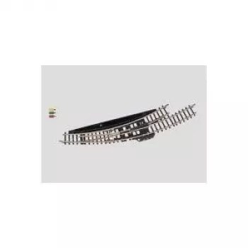 Märklin Vía Z desvío curvo electromagnético izquierdo - negro/amarillo 8568
