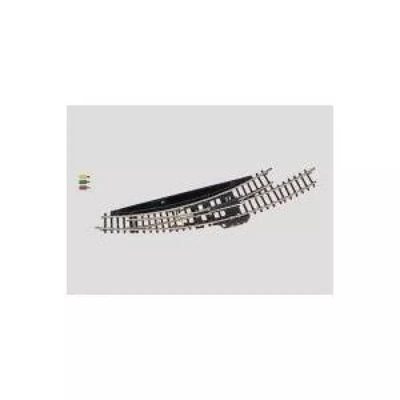 Märklin Vía Z desvío curvo electromagnético izquierdo - negro/amarillo 8568
