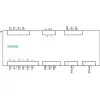 Siemens SENTRON PAC3220 Medidor de potencia, Modbus TCP, LCD, montaje en panel 96x96mm, 690/400V AC, tensión auxiliar 24-60V DC, bornes de tornillo 7KM32201BA011EA0