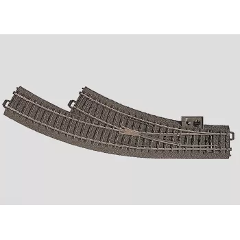 Märklin 24672 HO Vía C curva R2 30° (12 por círculo)