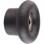 Wagner design yourself DOT GH 0201 Gancho de pared, negro, 1 gancho, montaje con tornillos, plástico 17020121