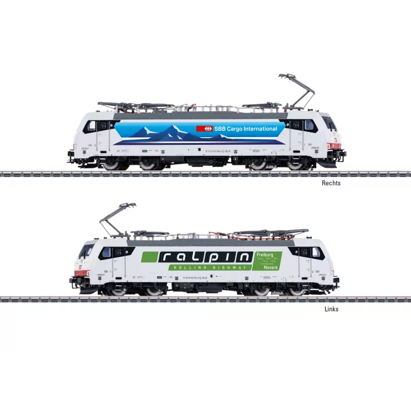 Märklin 038801 H0 locomotora eléctrica BR 186 SBB Cargo International mfx+ digital