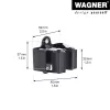 Wagner Design Yourself soporte de pared WH 2095 negro (15209502)