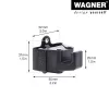 Wagner design yourself perchero WH 2098 gancho individual negro 2 uds. (15209802)